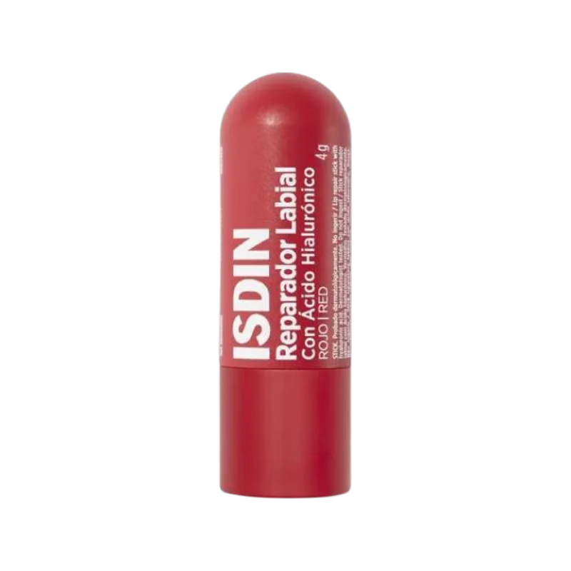 Isdin Reparador Labial Con Acido Hialuronico Stick Rojo x 4 gr - Isdin