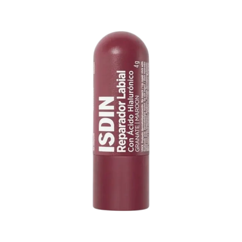 Isdin Reparador Labial Con Acido Hialuronico Stick Granate x 4 gr - Isdin
