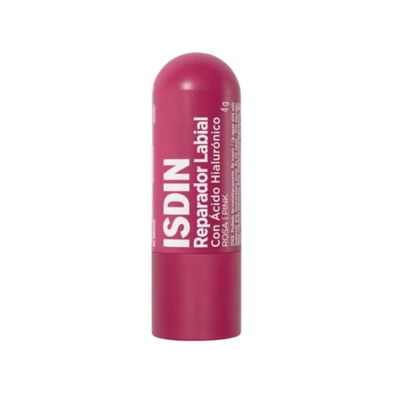 Isdin Reparador Labial Con Acido Hialuronico Stick Rosa x 4 gr - Isdin