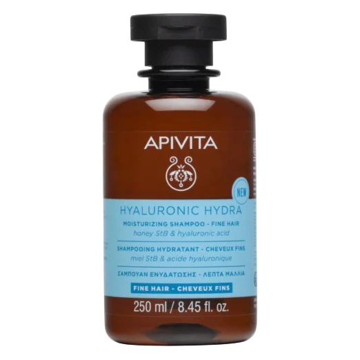 Apivita Hyaluronic Hydra Shampo Fine Hair x 250 ml