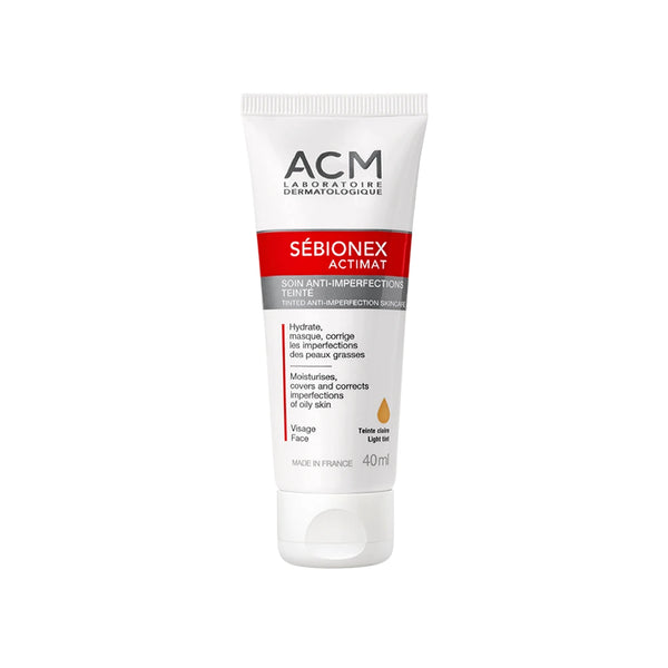 ACM Sebionex Actimat Cuidado Anti-Imperfecciones Con Color x 40 ml