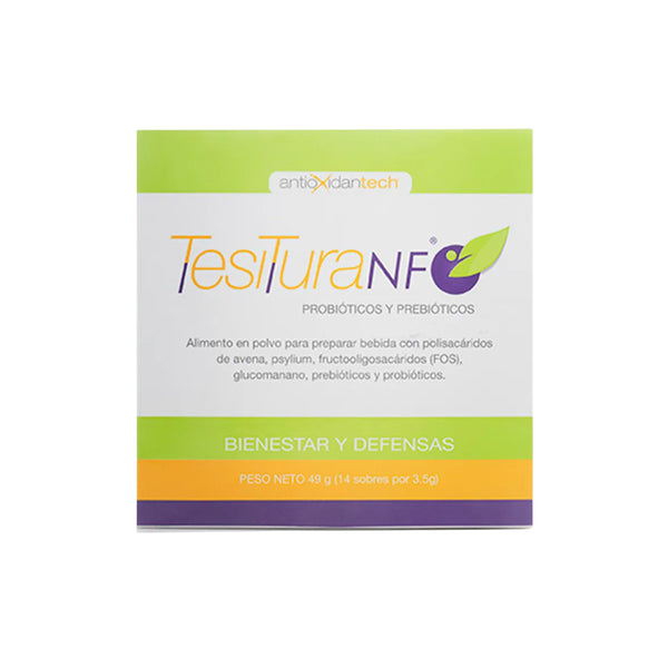 Antioxidantech Tesitura NF Probioticos y Prebioticos x 14 Sobres