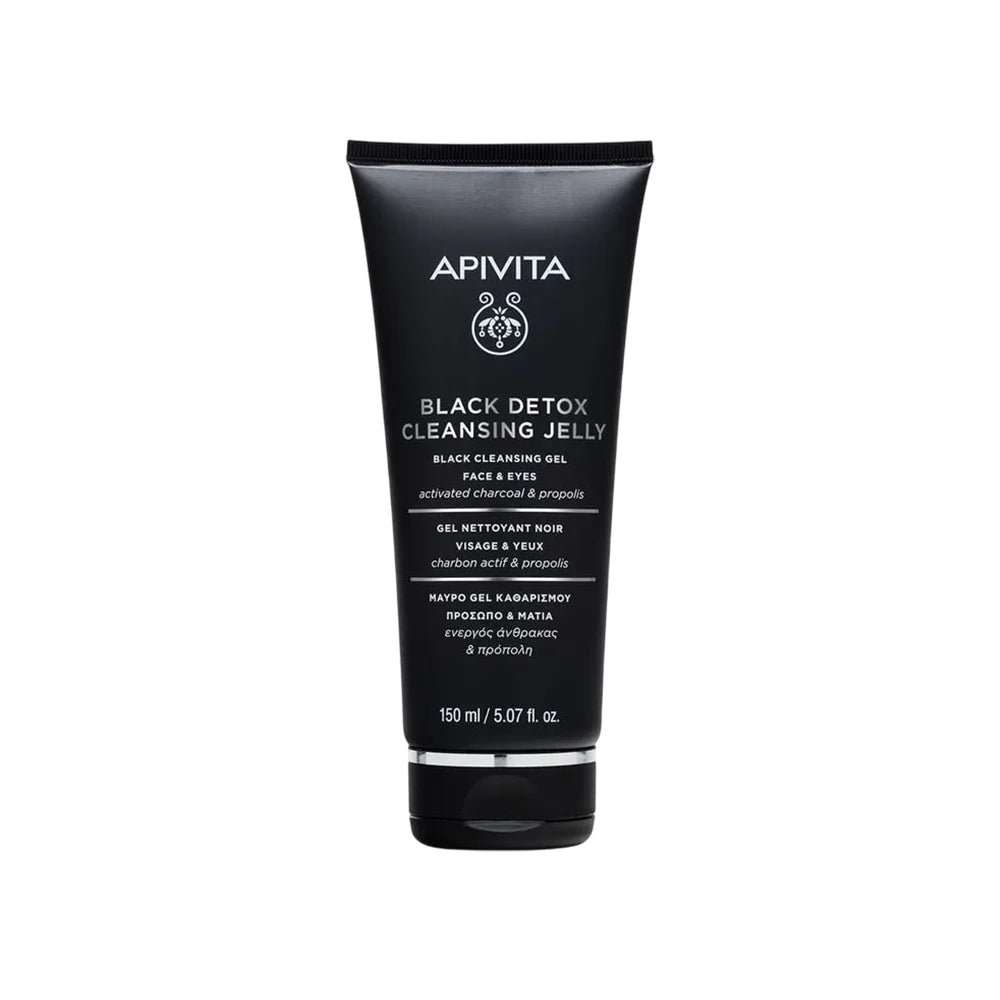 Apivita Black Detox Gel Limpiador x 150 ml