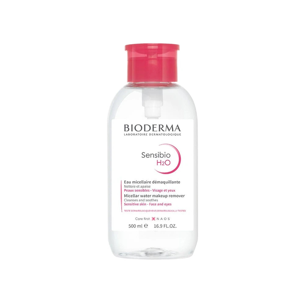 Bioderma Sensibio H2O Agua Micelar Frasco Dispensador x 500 ml