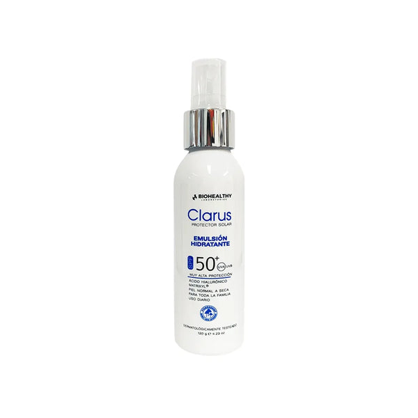 Biohealthy Clarus Protector Solar Emulsion Hidratante x 120 g