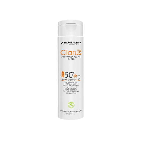 Protector Solar en Gel Biohealthy Clarus SPF50+