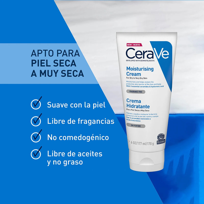 Cerave Crema Hidratante x 170 g - Cerave