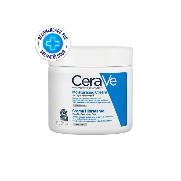 CeraVe Crema Hidratante 454g: Hidratación para Piel Seca