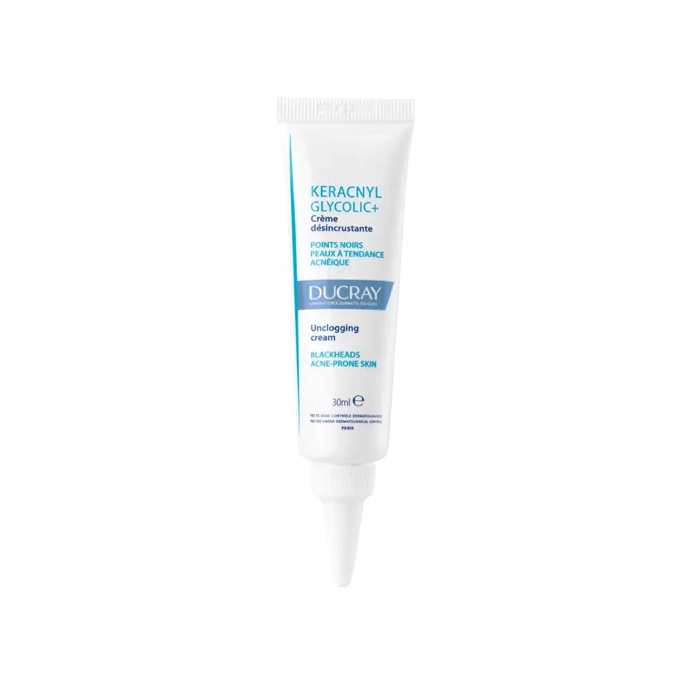 Ducray Keracnyl Glycolic+ Crema Desincrustante x 30 ml