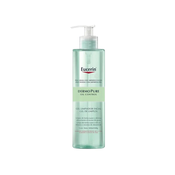 Eucerin Dermopure Gel Limpiador Facial x 400 ml