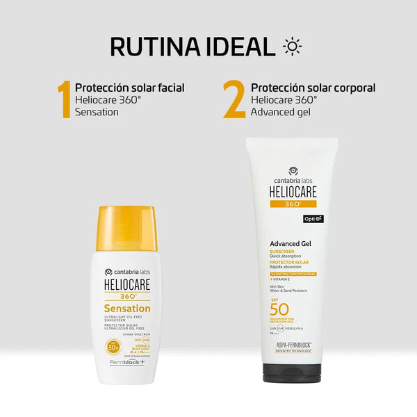 Heliocare 360 Advanced Gel SPF50 x 250 ml