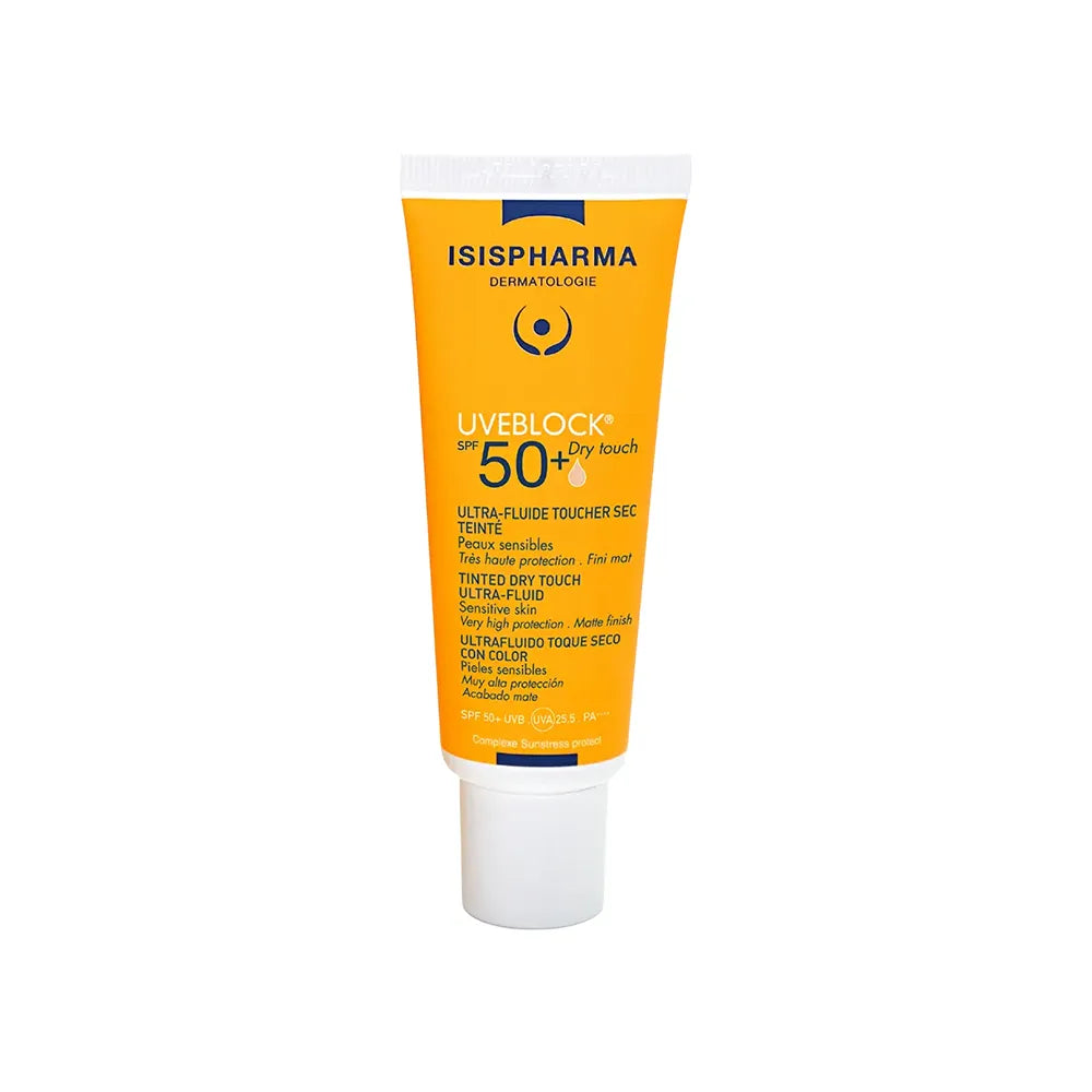 Isispharma Uveblock SPF50+ Ultrafluido Dry Touch Tono Claro x 40 ml