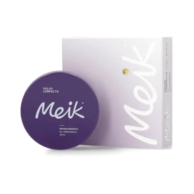 Polvo Compacto Dermatológico Meik Tono Oscuro