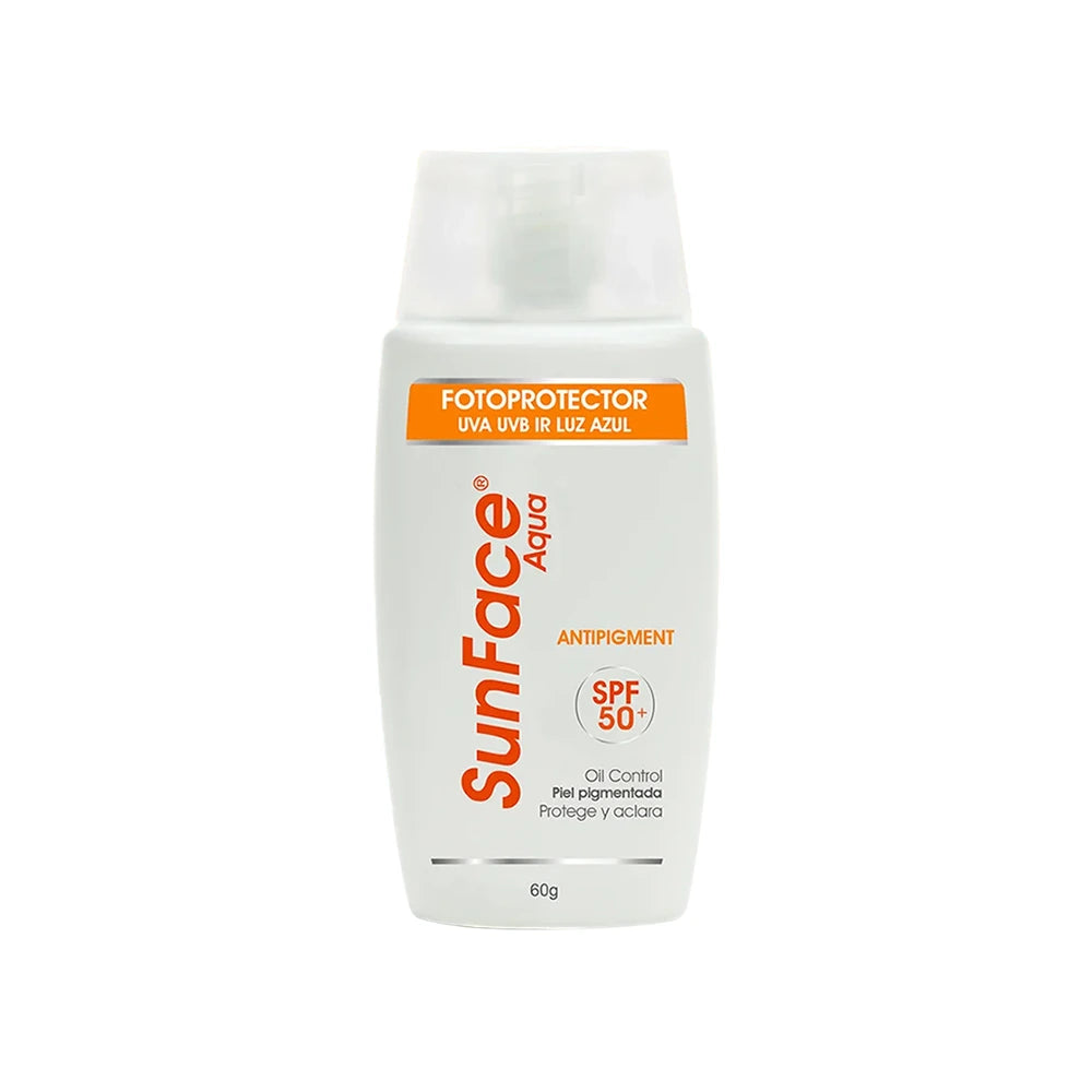 Skindrug Fotoprotector Sunface Aqua Antipigment SPF50 x 60 g