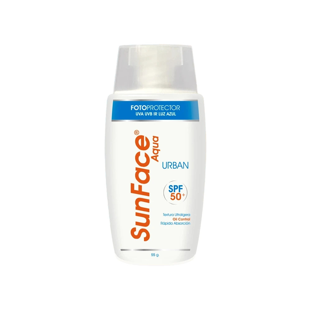 Skindrug Fotoprotector Sunface Aqua Urban SPF50 x 55 g