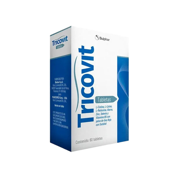 Suiphar Tricovit x 60 Tabletas