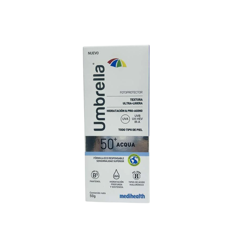Medihealth Umbrella Fotoprotector Acqua Spf 50 x 50 ml