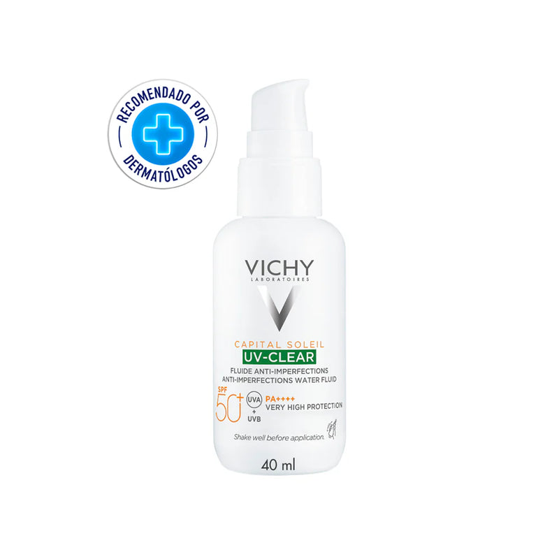 Vichy Capital Soleil UV Clear Anti Imperfecciones x 40 ml - Vichy