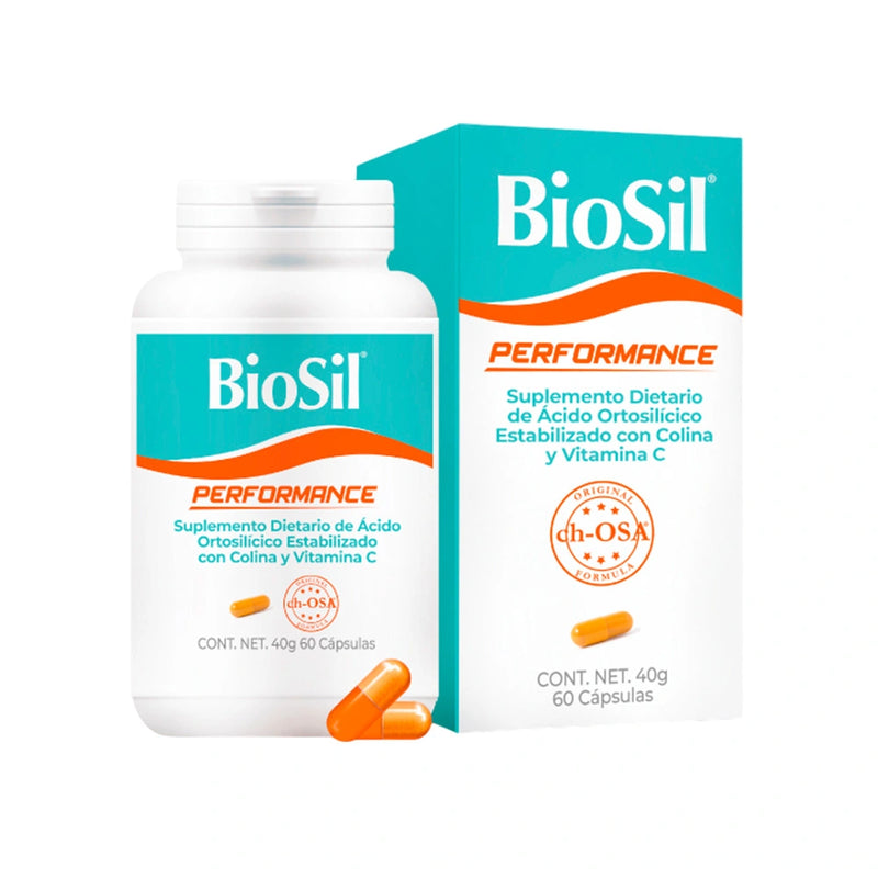 Biosil Performance + Vitamina C x 60 Capsulas - Biosil