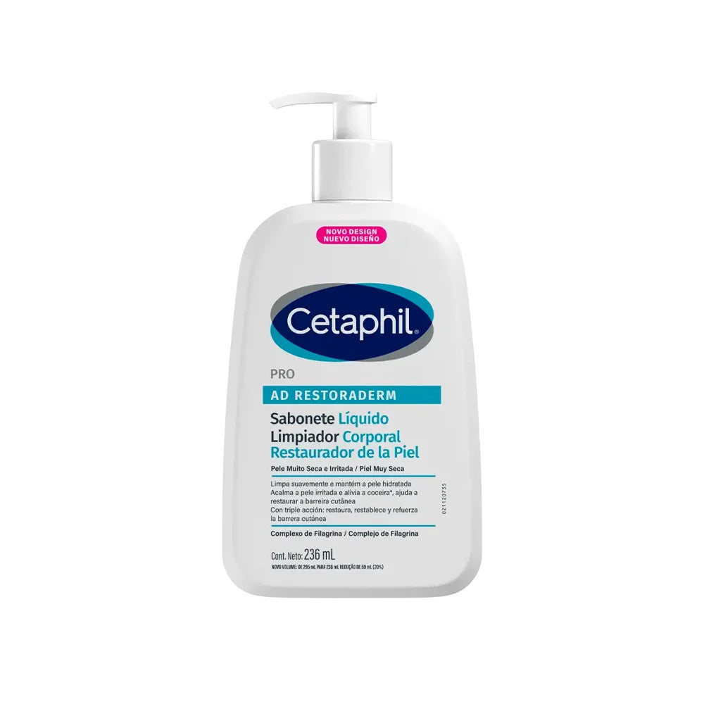Cetaphil Pro AD Restoraderm Limpiador Corporal x 236 ml - Cetaphil - Cetaphil