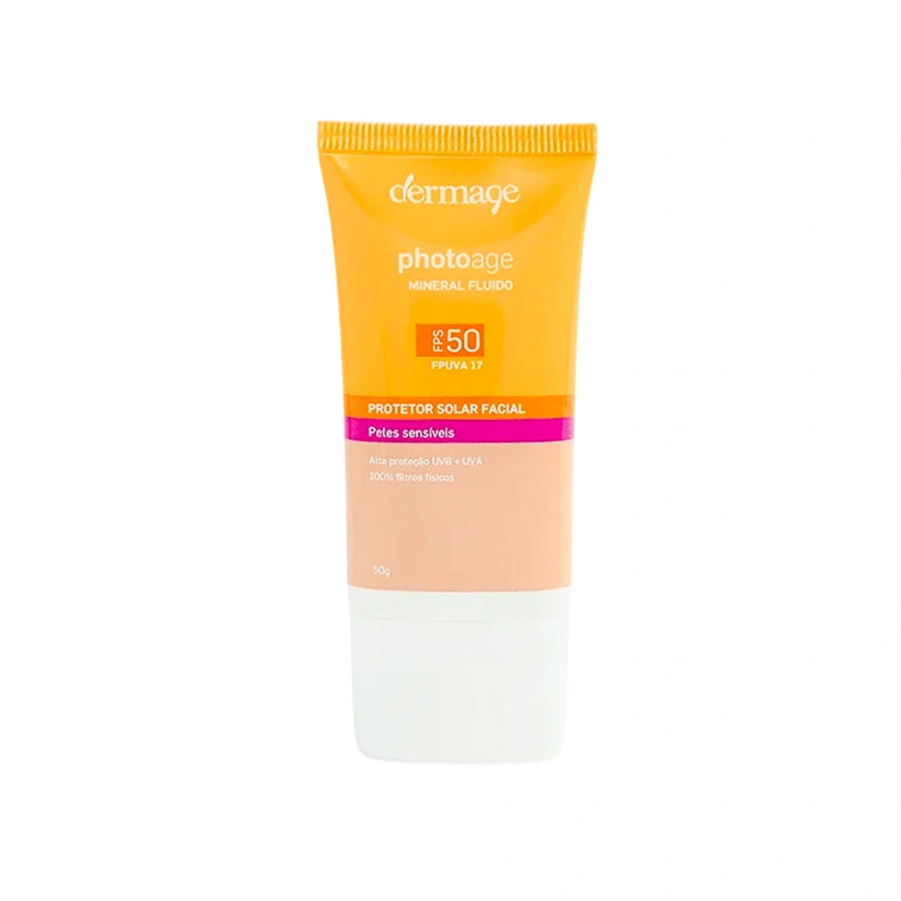 Dermage Photoage Mineral Fluido spf 50 Tono Claro x 50 gr - La Peau - Dermage
