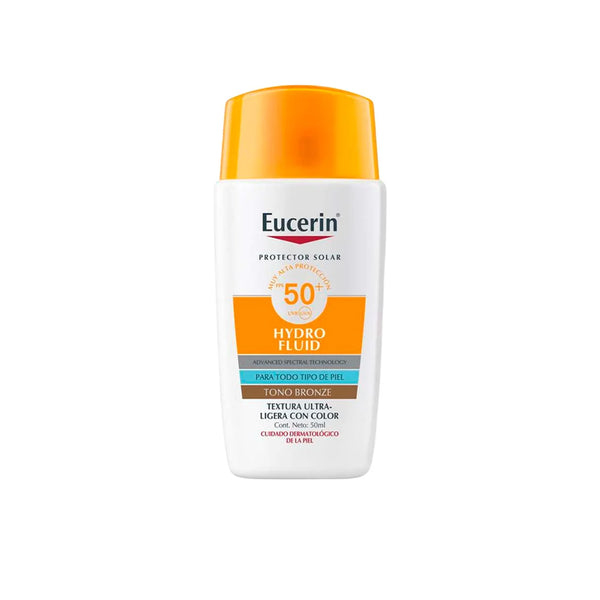 Eucerin Protector Solar Hydro Fluid Tono Oscuro x 50ml