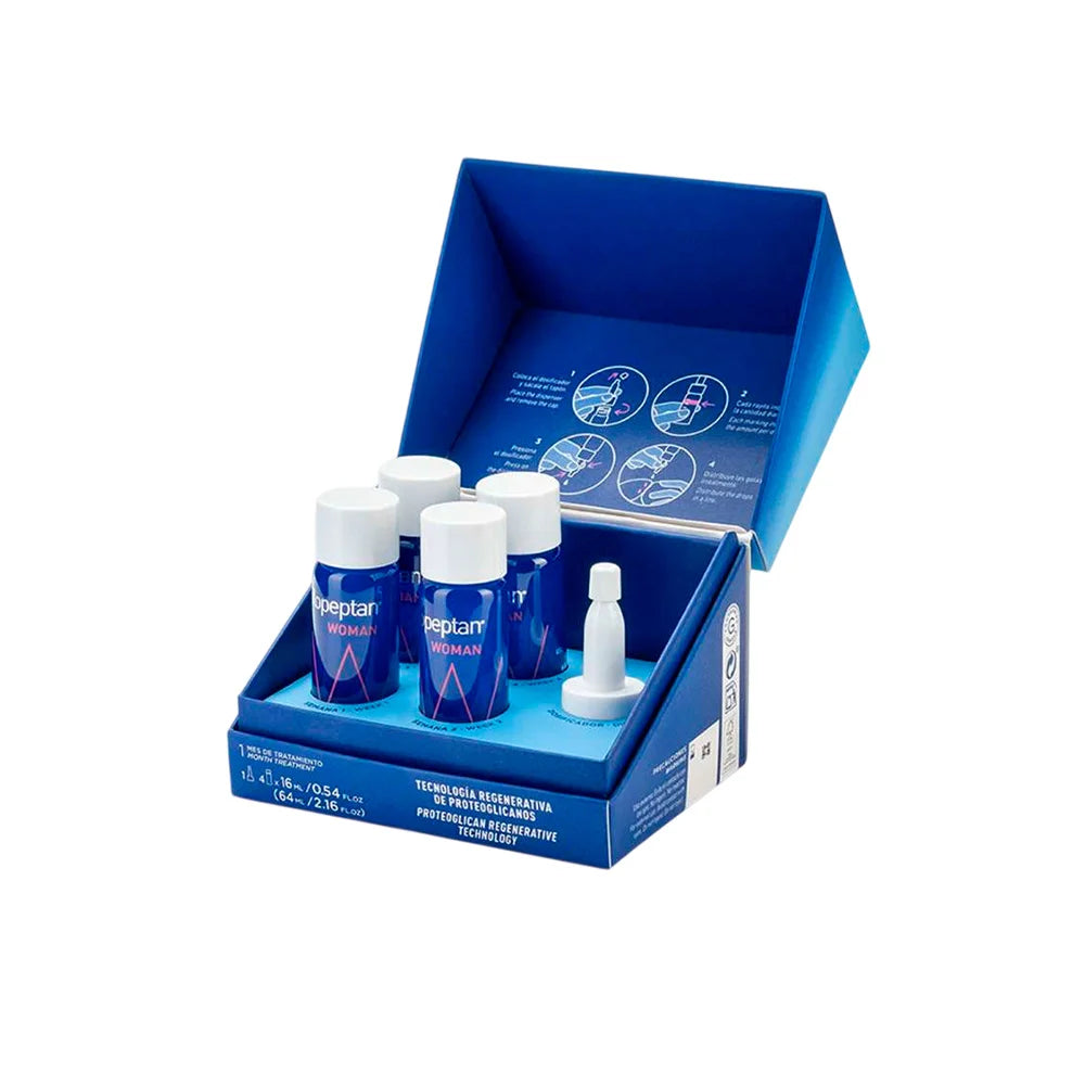 Genove Pilopeptan Woman Proteokel Caja x 4 Ampollas x 16 ml