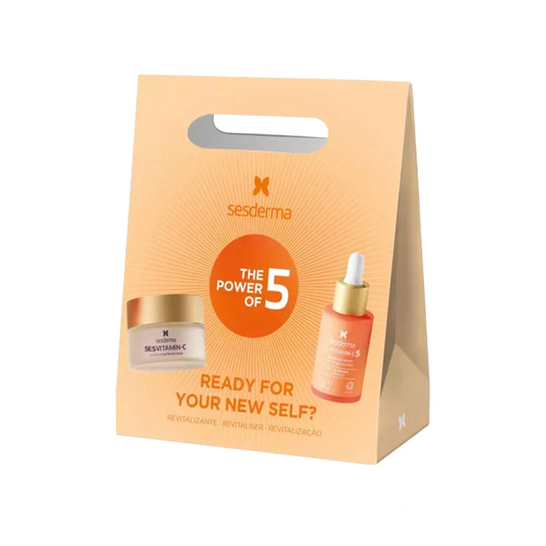 Kit Sesderma Sesvitamin C5 Serum x 30 ml + Sesvitamin C Crema x 50 ml
