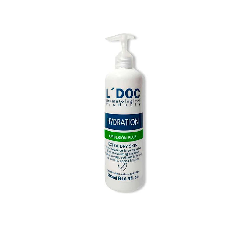 LDOC Emulsión Hidratante y emoliente Plus - Verde - LDOC