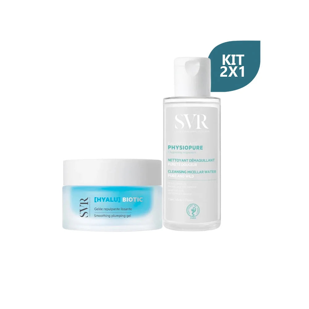 Kit SVR Hyalu Biotic x 50 ml + SVR Physipure Agua Micelar x 75 ml