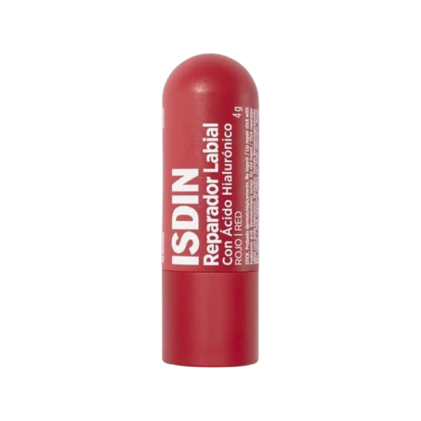 Isdin Reparador Labial Con Acido Hialuronico Stick Rojo x 4 gr