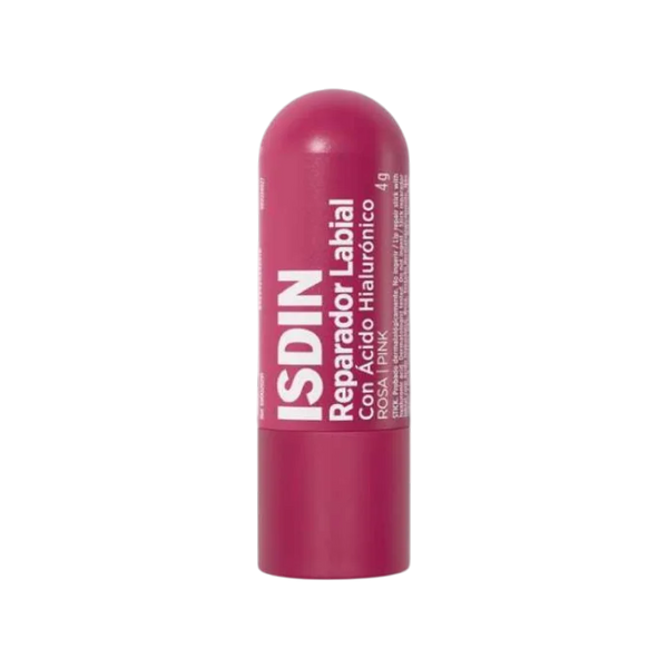 Isdin Reparador Labial Con Acido Hialuronico Stick Rosa x 4 gr