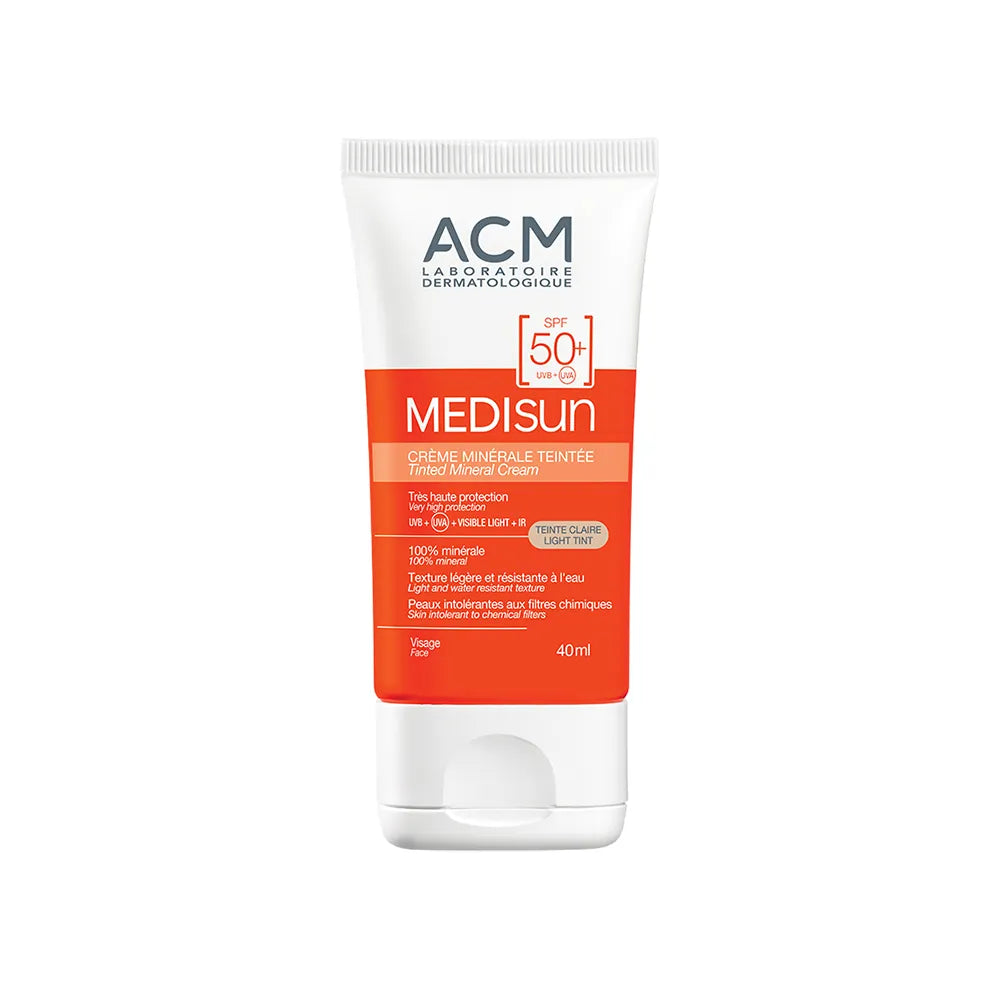 ACM Medisun Crema Mineral Con Color Tono Claro SPF50+ x 40 ml