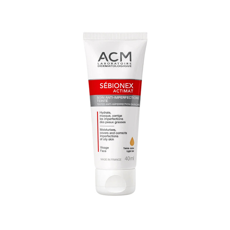ACM Sebionex Actimat Cuidado Anti-Imperfecciones Con Color x 40 ml - ACM