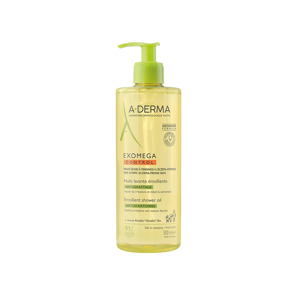 A Derma Exomega Control: Aceite de Ducha Emoliente 500ml