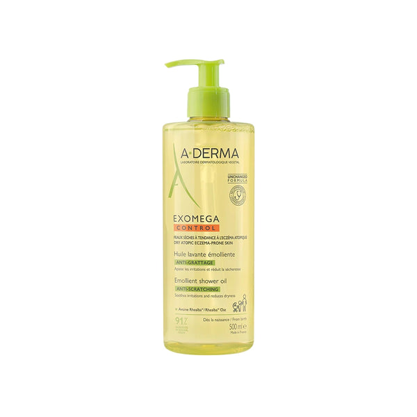 A Derma Exomega Control: Aceite de Ducha Emoliente 500ml - Derma