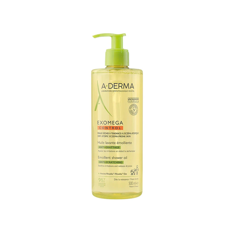 A Derma Exomega Control: Aceite de Ducha Emoliente 500ml - Derma