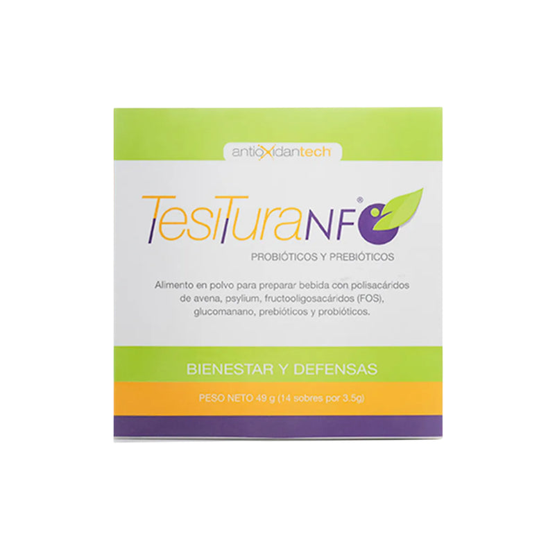 Antioxidantech Tesitura NF Probioticos y Prebioticos x 14 Sobres - Antioxidantech