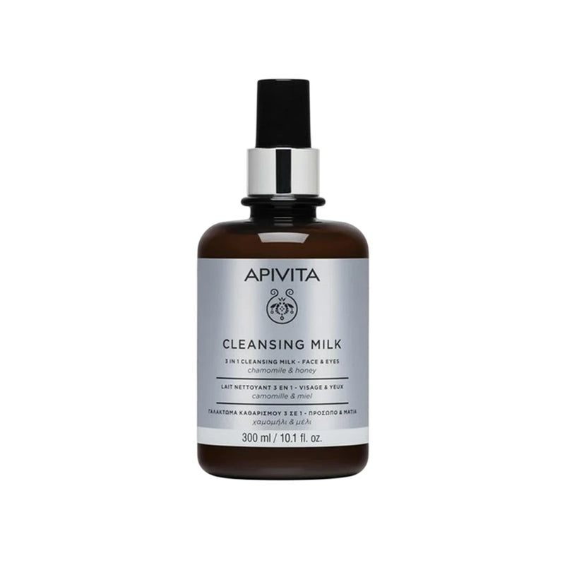 Apivita Cleansing Milk 3 En 1 Face & Eyes x 300 ml