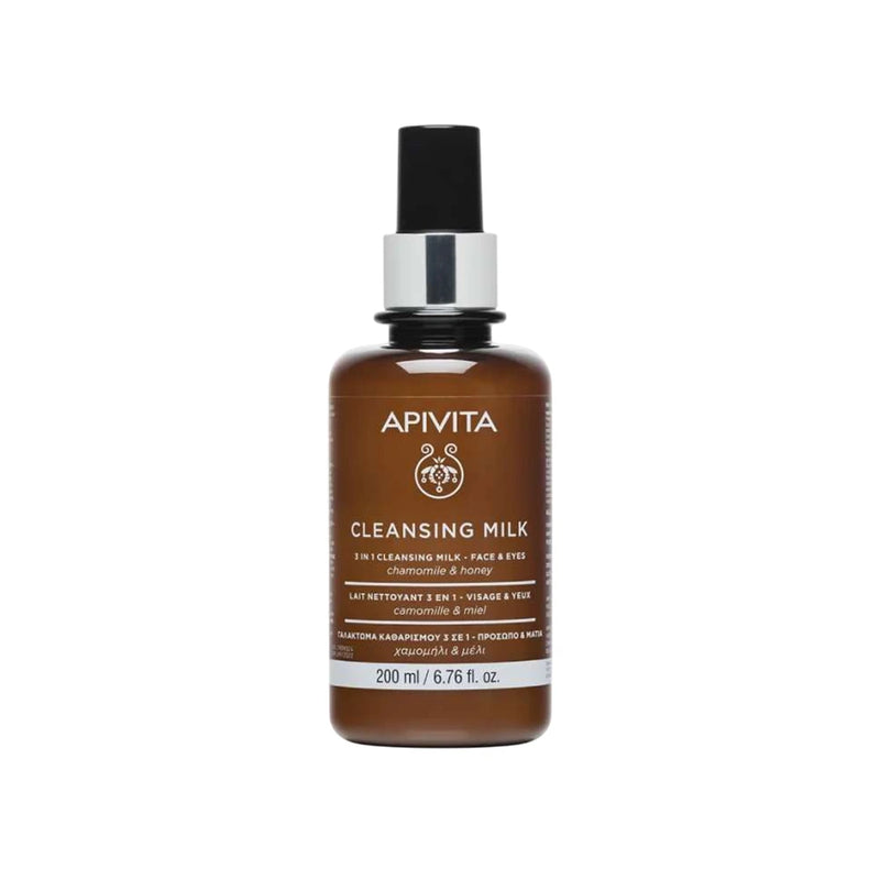 Apivita Cleansing Milk 3 En 1 Face & Eyes x 200 ml - Apivita