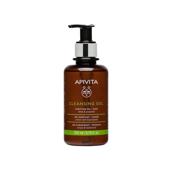 Apivita Cleansing Purifying Gel Face x 200 ml - Apivita