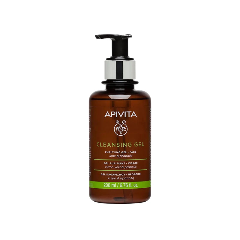 Apivita Cleansing Purifying Gel Face x 200 ml - Apivita