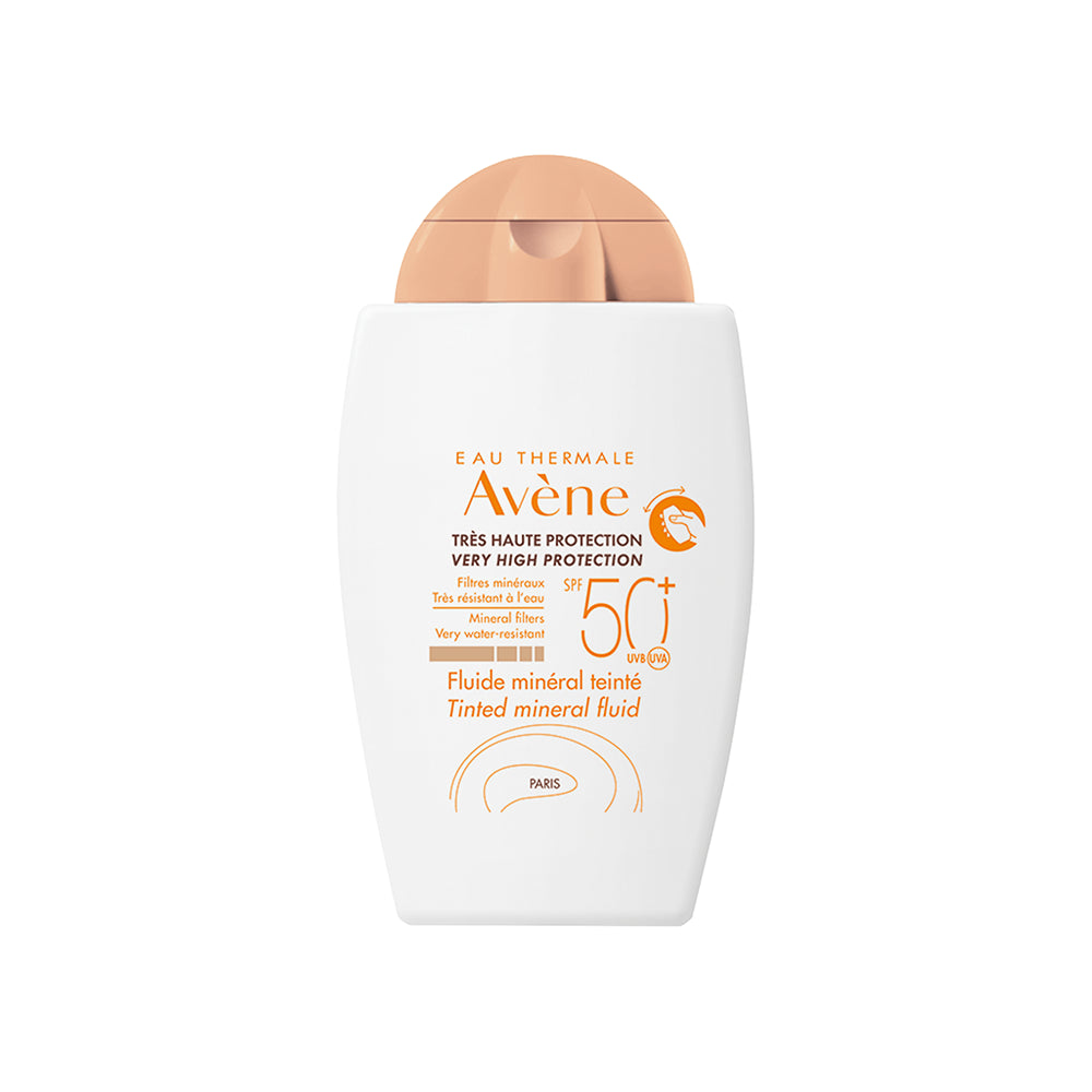 Avene Protector Solar Fluido Mineral Con Color x 40 ml