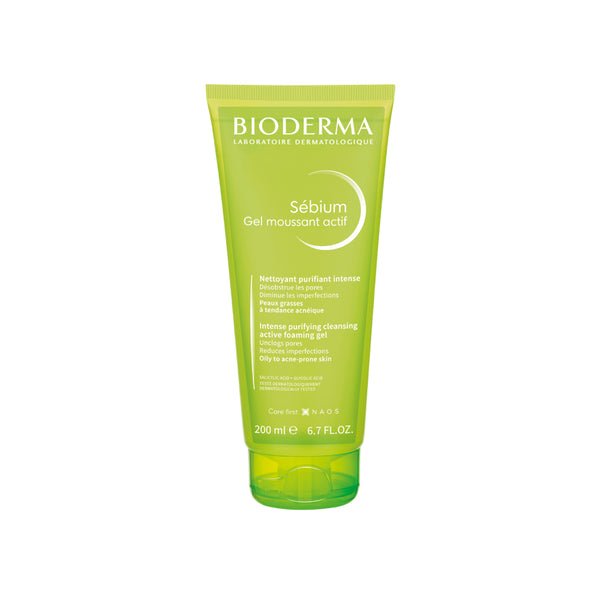 Bioderma Sebium Gel Moussant Actif x 200 ml - Bioderma