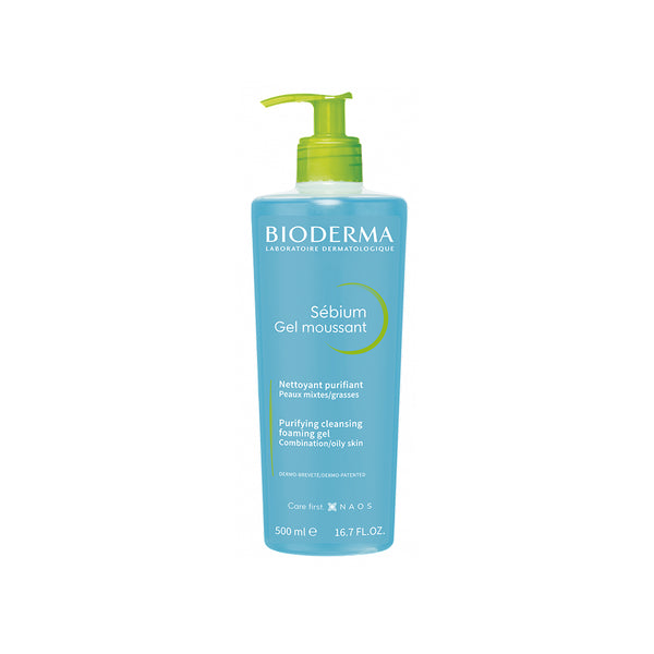 Bioderma Sebium Gel Moussant Frasco Dispensador x 500 ml - Bioderma