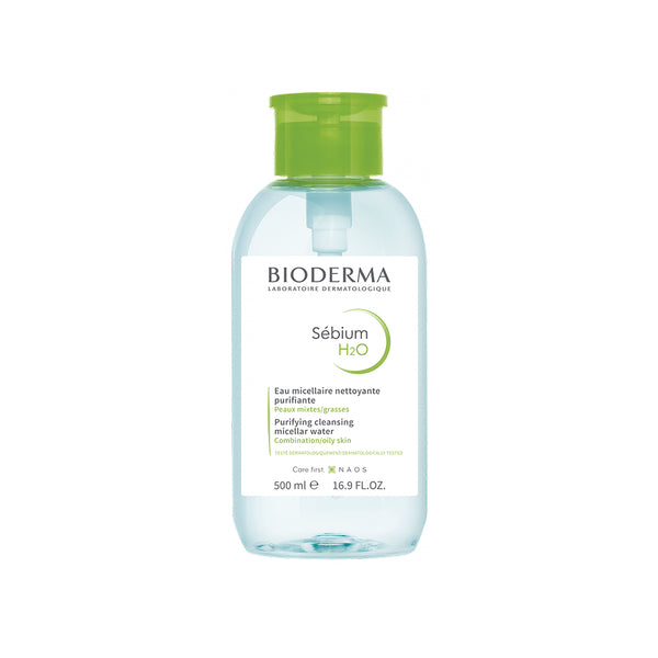 Bioderma Sebium H2O Agua micelar Frasco Dispensador x 500 ml - Bioderma