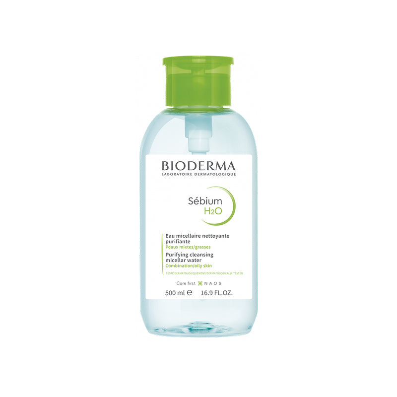 Bioderma Sebium H2O Agua micelar Frasco Dispensador x 500 ml - Bioderma