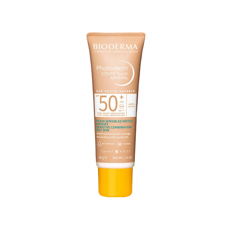 Bioderma Photoderm Cover Touch Mineral Tono Dorado x 40 g - Bioderma