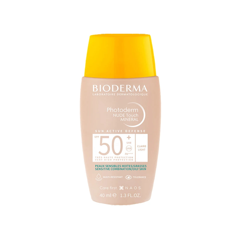 Bioderma Photoderm Nude Touch Mineral Tono Claro x 40 ml - Bioderma