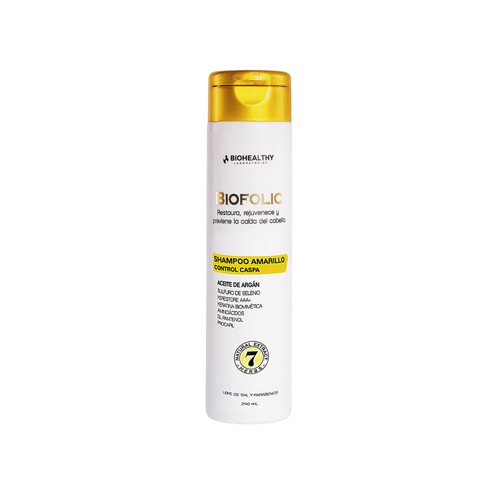 Biofolic Shampoo Amarillo Control Caspa x 240 ml
